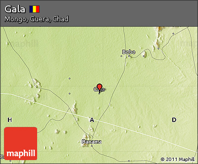 Physical Map of Gala