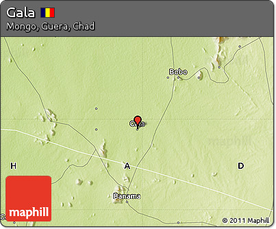 Physical Map of Gala