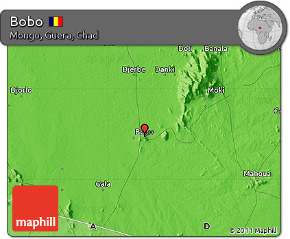 Political Map of Bobo