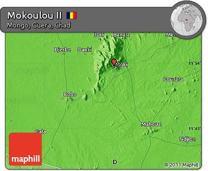 Political Map of Mokoulou II