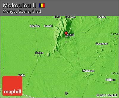 Political Map of Mokoulou II
