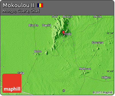 Political Map of Mokoulou II
