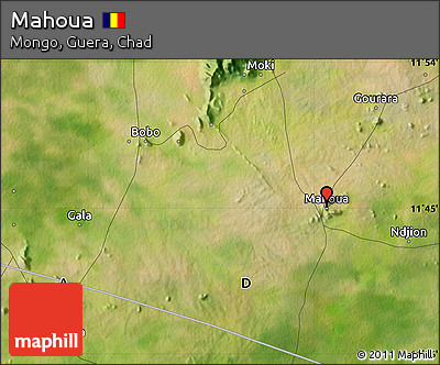 Satellite Map of Mahoua