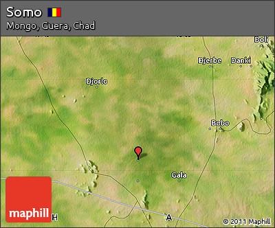 Satellite Map of Somo