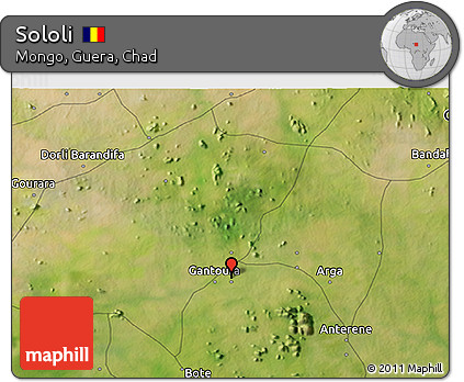 Satellite 3D Map of Sololi