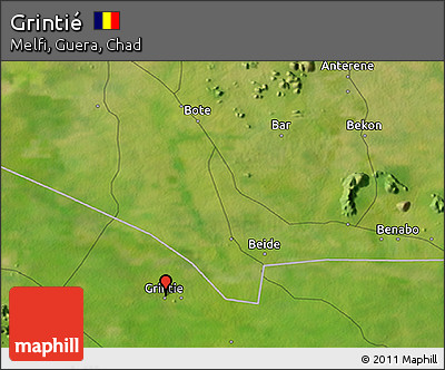 Satellite 3D Map of Grintié