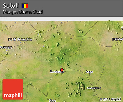 Satellite 3D Map of Sololi