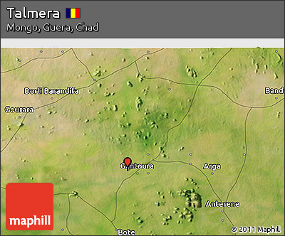 Satellite 3D Map of Talmera