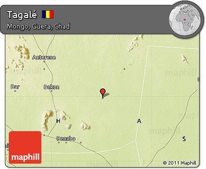 Physical Map of Tagalé
