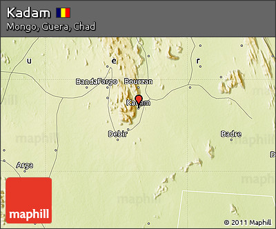 Physical Map of Kadam