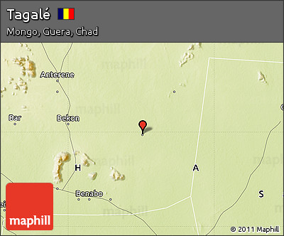 Physical Map of Tagalé