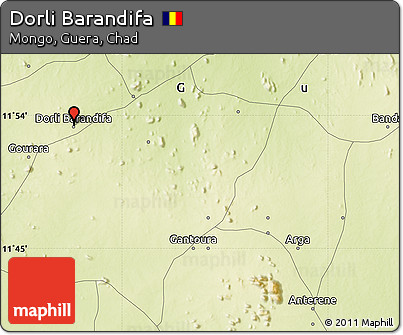 Physical Map of Dorli Barandifa