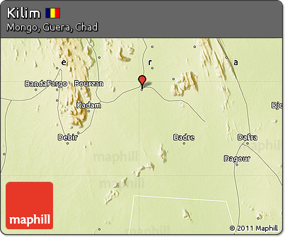 Physical Map of Kilim