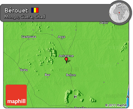 Political Map of Bérouet