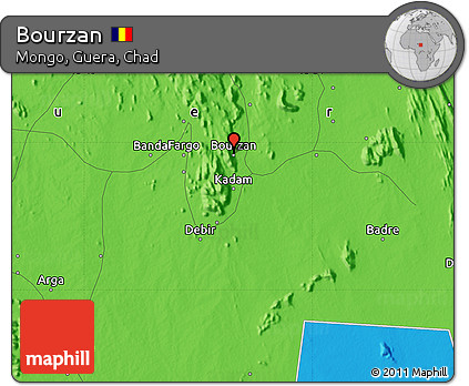 Political Map of Bourzan