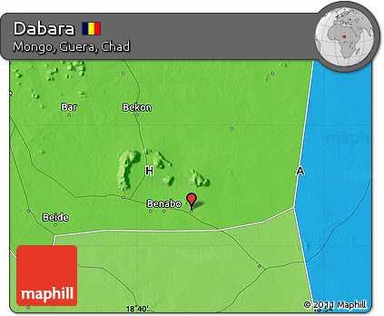 Political Map of Dabara