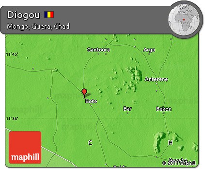 Political Map of Diogou