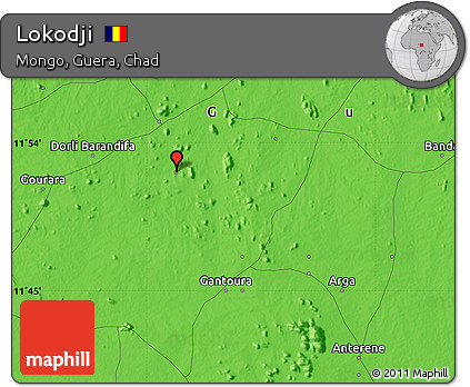 Political Map of Lokodji
