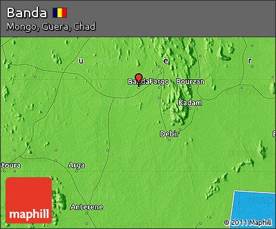 Political Map of Banda