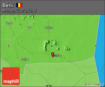 Political Map of Béni