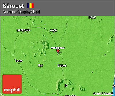 Political Map of Bérouet