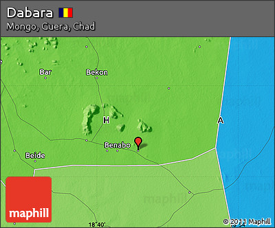 Political Map of Dabara