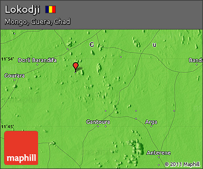 Political Map of Lokodji