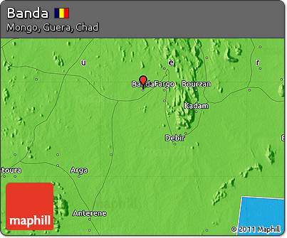 Political Map of Banda