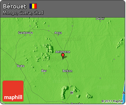 Political Map of Bérouet