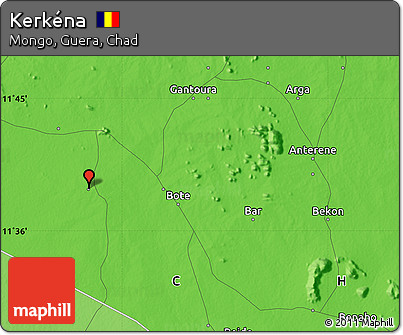 Political Map of Kerkéna
