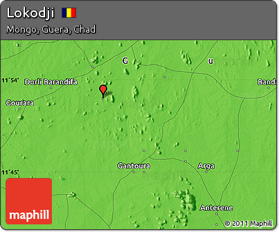 Political Map of Lokodji