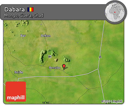 Satellite Map of Dabara