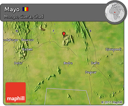 Satellite Map of Mayo