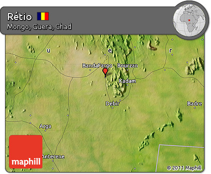 Satellite Map of Rétio