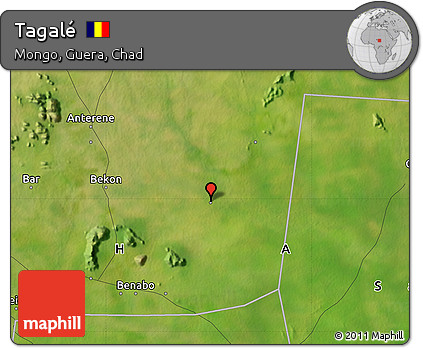 Satellite Map of Tagalé
