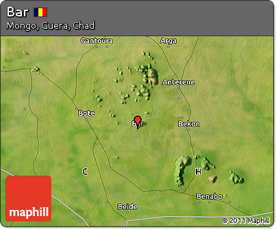 Satellite Map of Bar