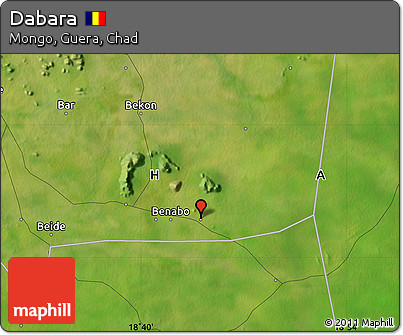 Satellite Map of Dabara