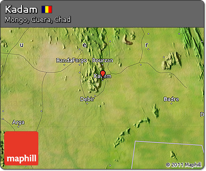 Satellite Map of Kadam