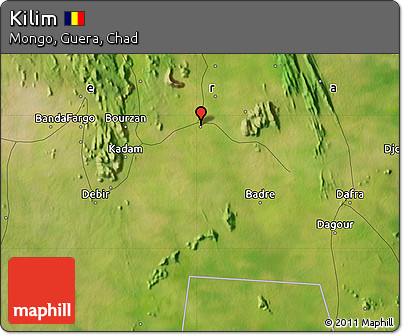Satellite Map of Kilim