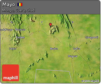 Satellite Map of Mayo