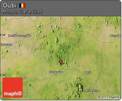 Satellite Map of Oubi