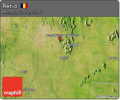 Satellite Map of Rétio