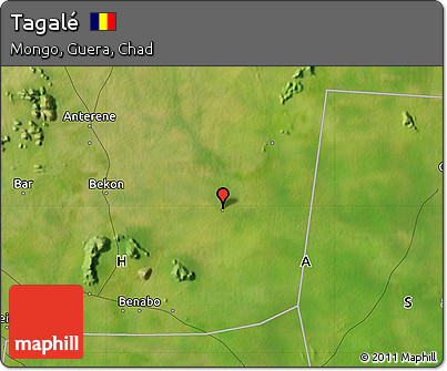 Satellite Map of Tagalé