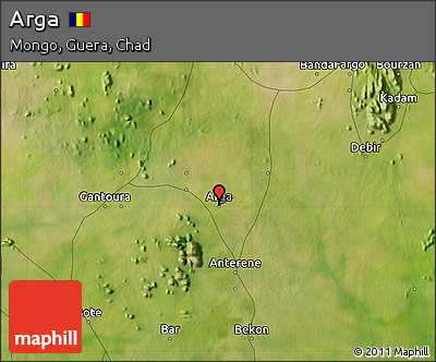 Satellite Map of Arga