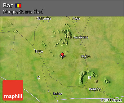 Satellite Map of Bar