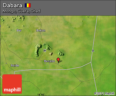 Satellite Map of Dabara
