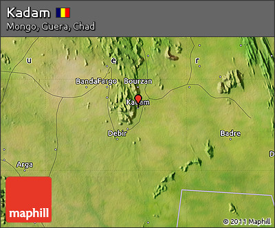Satellite Map of Kadam