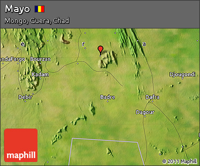 Satellite Map of Mayo