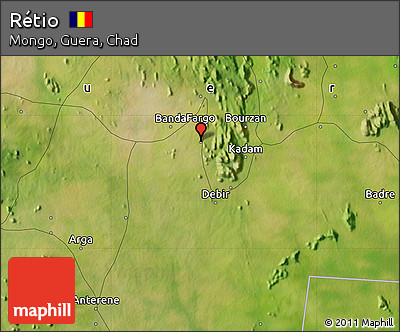 Satellite Map of Rétio