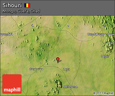 Satellite Map of Sihouri